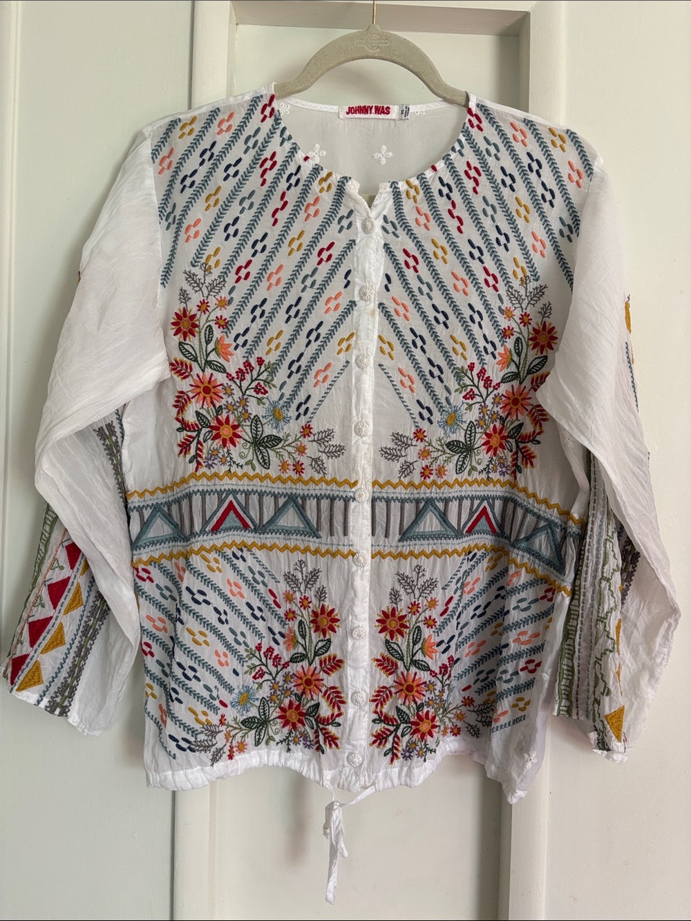 Johnny Was Ezra Blouse